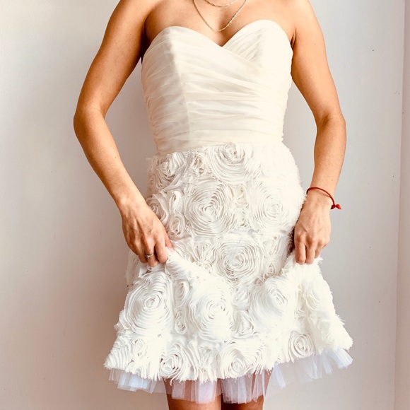 ABS Allen Schwartz Dresses & Skirts - SOLD*White Cocktail Dress NWT ABS